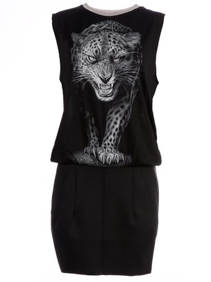 Faith Connexion leopard print t-shirt dress
