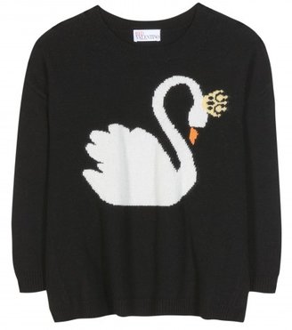 RED Valentino Wool And Cashmere-blend Sweater