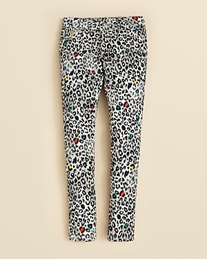GUESS Girls' Cheetah Print Jeans - Sizes 7-16