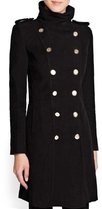 MANGO Outlet Double-Breasted Long Coat