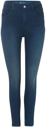 Levi's High rise super skinny jeans in moonless sky
