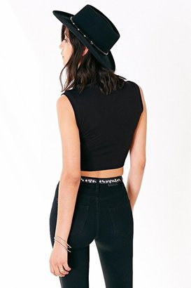 Urban Outfitters BLQ BASIQ Cropped Muscle Tee