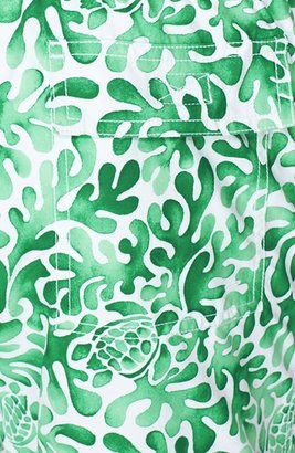 Vilebrequin 'Moorea' Seaweed Print Swim Trunks