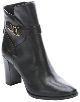 AERIN black leather 'Cadiz' ankle boots