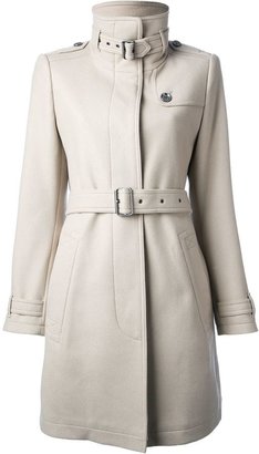 Burberry belted coat