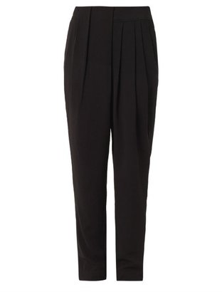 L'Agence Technical-jersey trousers