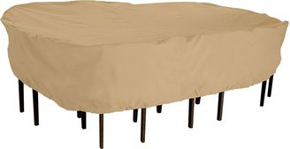 Classic Accessories Terrazzo Rectangular Patio Table & Chair Cover Set - Outdoor