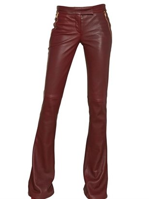 Emilio Pucci Flared Nappa Leather Trousers
