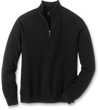 Eddie Bauer Cashmere Half Zip Sweater