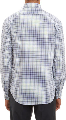 Barneys New York Check-Pattern Shirt