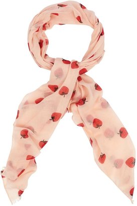 Oasis Strawberry conversational scarf