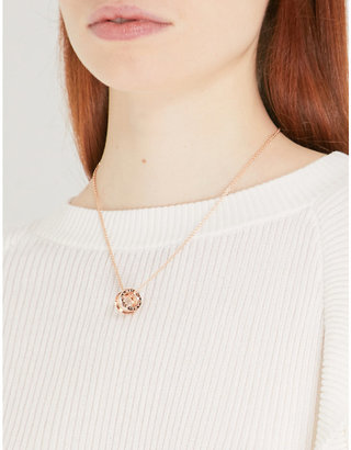 Bvlgari Women's Pink B.Zero1 18Kt Pink-Gold Pendant Necklace