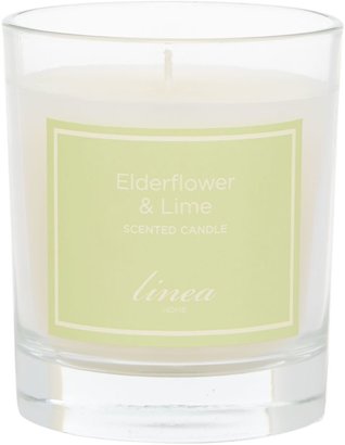 Linea Elderflower and lime jar candle