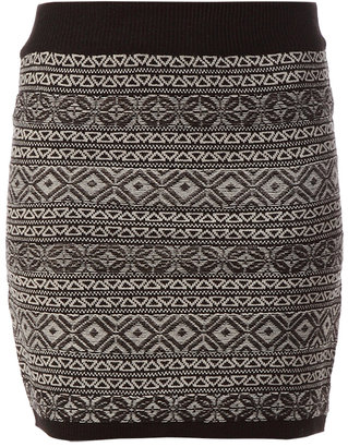 Only Mini skirts - inka short skirt knt - Grey