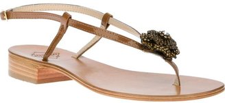 Emanuela Caruso strappy flat sandal