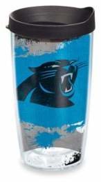 Tervis NFL Carolina Panthers 16 oz. Distressed Wrap Tumbler with Lid