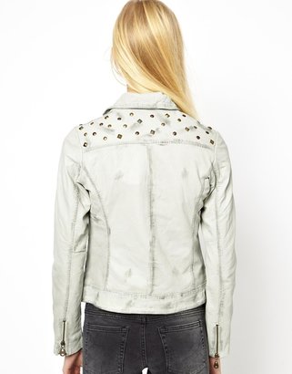 Doma Jacket with Studded Back and Shoulders