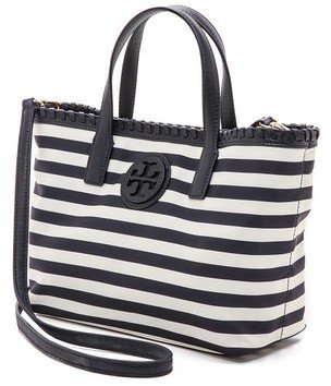 Tory Burch Marion Printed Nylon Small East / West Tote