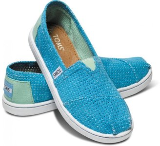 Toms Blue Two-Tone Freetown Youth Classics