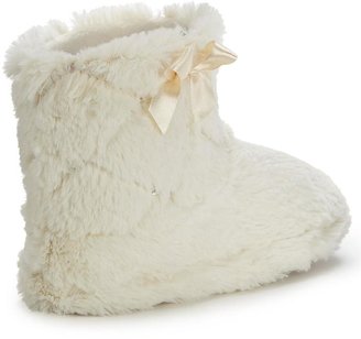 Sorbet Evie Fluffy Slipper Boots