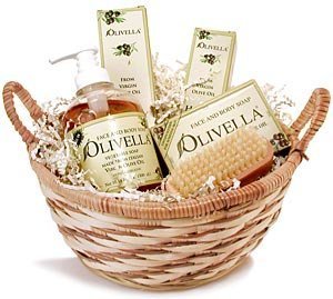 Olivella Olive Oil Bodycare Gift Basket