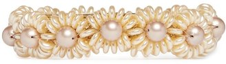 Miriam Haskell Pearl flower bracelet clasp