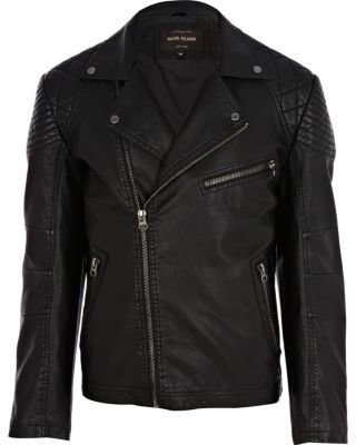 River Island Black biker jacket