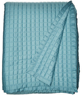 Home Source International 100% Rayon from Bamboo King Quilted Box Coverlet