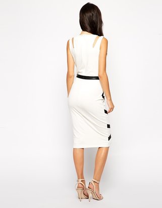 Forever Unique Florence Body-Conscious Dress with Panel Detail