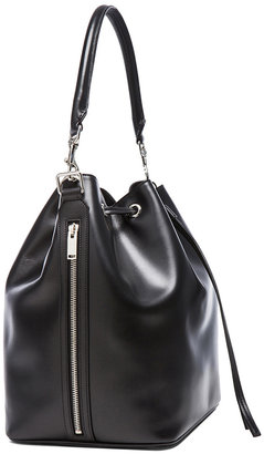 Saint Laurent Studded Medium Bucket Bag