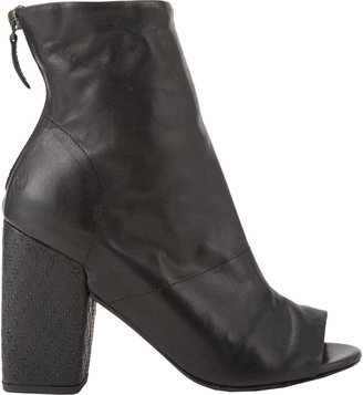 Marsèll Open-Toe Back-Zip Ankle Boots