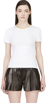 Roksanda White Contrast Trim T-Shirt