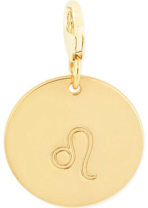Anna Lou Gold plated leo disk charm