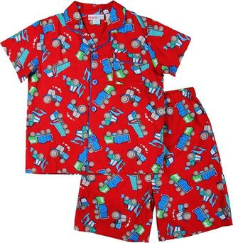 Mini ZZZ Boys construstion woven pyjamas
