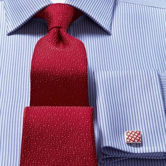 Charles Tyrwhitt Woven slim red speckled tie