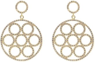 House of Fraser Latelita London Gold cubic zirconia olympics earrings