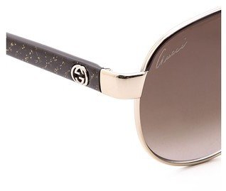 Gucci Renewal Aviator Sunglasses