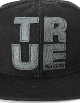 True Religion Felt Appliques Baseball Cap