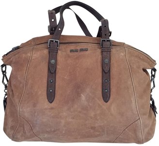 Miu Miu Leather Satchel Handbag