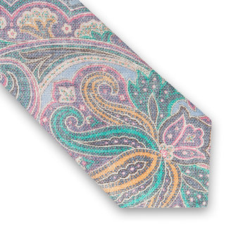 Thomas Pink Nelson Paisley Printed Tie