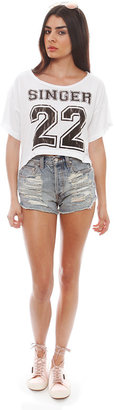 Singer22 Local Celebrity Cropped Tee