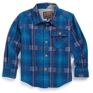 Volcom 'Larry' Flannel Shirt (Little Boys)