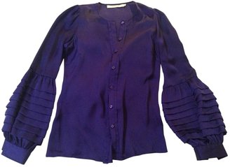 Reiss Purple Silk Top