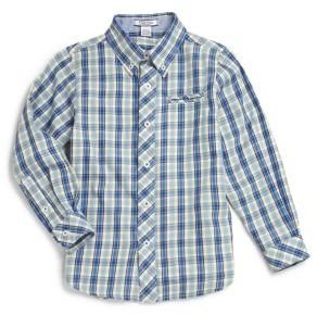 Hartstrings Toddler's & Little Boy's Plaid Cotton Shirt