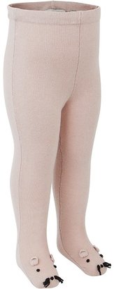 Stella McCartney Kids Pink Tights with Mouse Faces