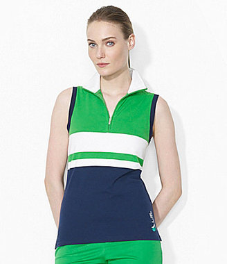 Lauren Ralph Lauren Nautical Half-Zip Polo Shirt
