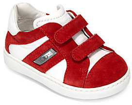 Tod's Infant's & Toddler's Suede-Trimmed Grip-Tape Sneakers