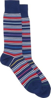 Paul Smith Mixed Stripe-Print Socks