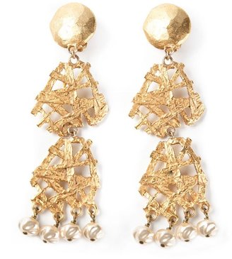 Christian Lacroix Vintage arabesque baroque earrings