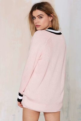 Nasty Gal Factory Boys Club Sweater - Pink